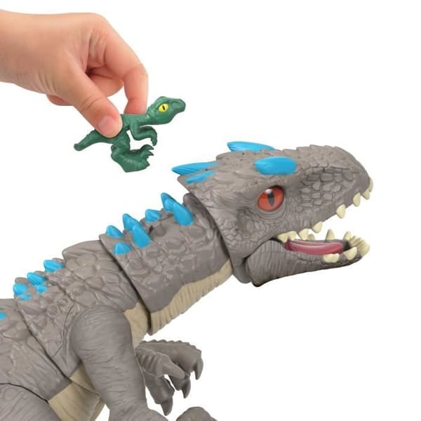 Fisher-Price Imaginext Indominus Rex Figur - Jurassic World - Grå