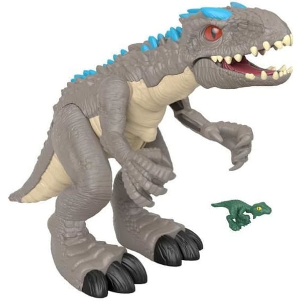 Fisher-Price Imaginext Indominus Rex Figur - Jurassic World - Grå