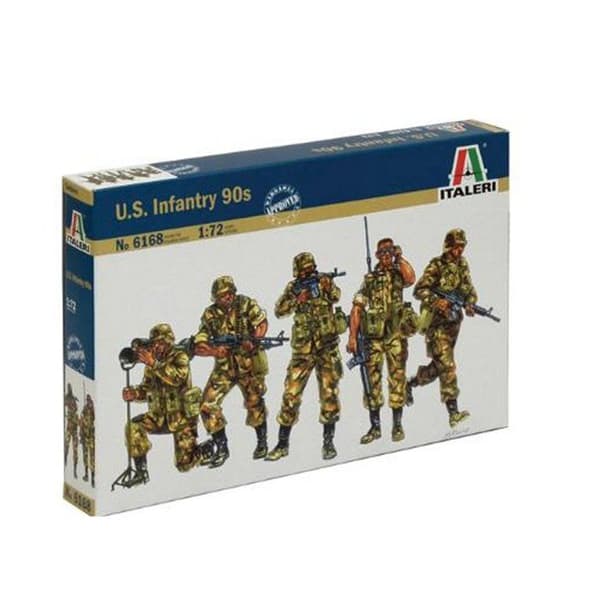 Historiska figurer - ITALERI - Moderna amerikanska soldater - Lot om 50 - Pojke 15 år gammal
