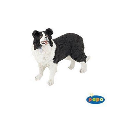 Border collie-figur - PAPO - PAPO 54008 - Handmålad - För barn från 3 år och uppåt