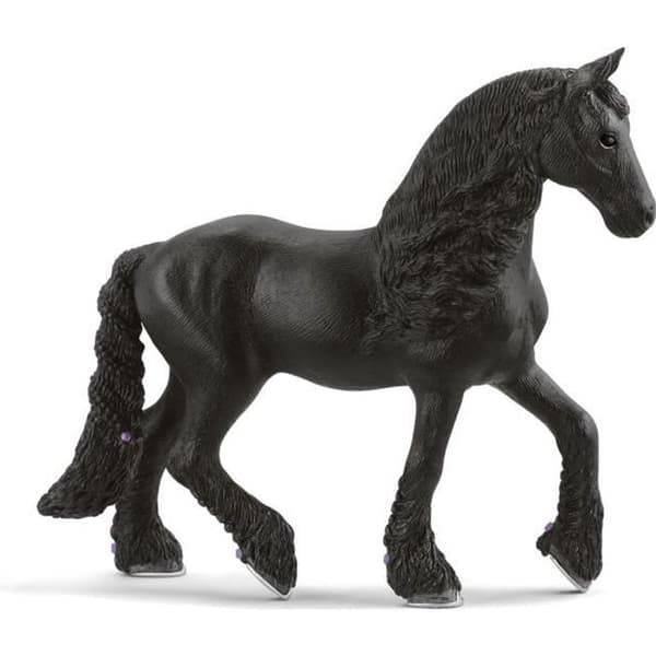 Friesian Mare Figurine - SCHLEICH - Horse Club - Brun - För barn från 3 år och uppåt