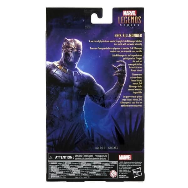 Erik Killmonger Black Panther Marvel Legends Series Figur