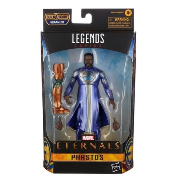 Hasbro Marvel Legends Series The Eternals - 6-tums samlarobjekt Phastos-figur - 2 tillbehör - från 4 år och uppåt