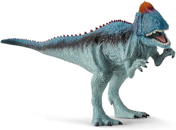 Cryolophosaurus-figur - SCHLEICH - Dinosaurier - Lila modell - För barn från 3 år och uppåt