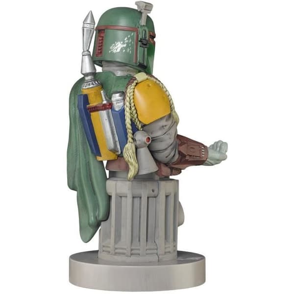 Boba Fett Figure - Hållare & Laddare för Controller och Smartphone - Utsökt spel