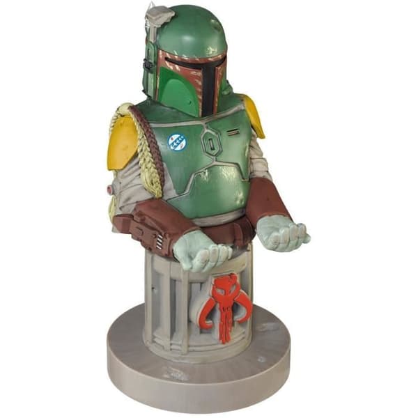 Boba Fett Figure - Hållare & Laddare för Controller och Smartphone - Utsökt spel