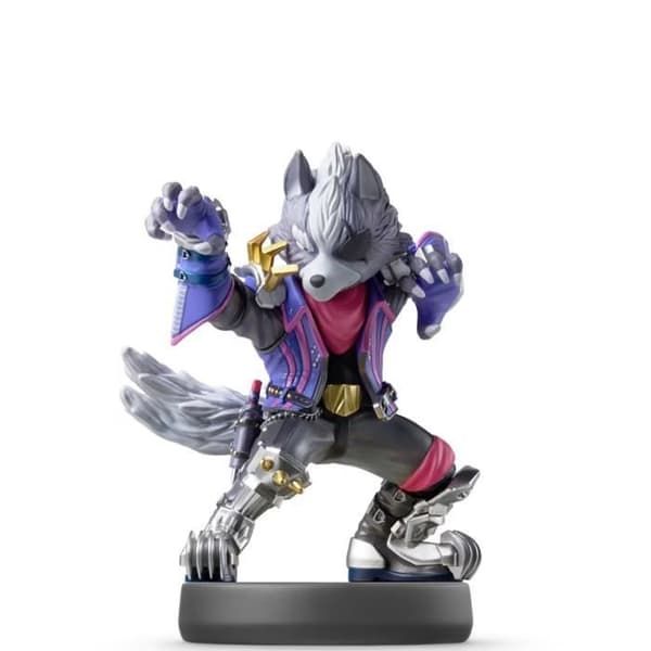 Amiibo Figur - Wolf N°63 • Super Smash Bros. Collection