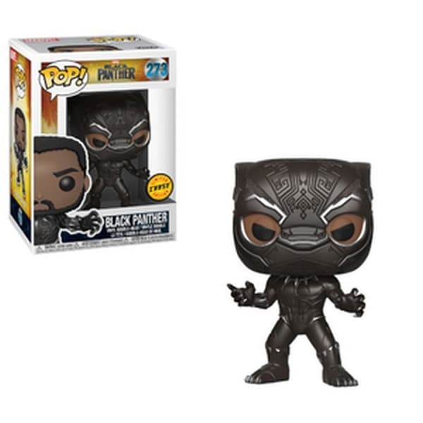 Figurine Funko Pop! - Marvel - Black Panther - 10 cm - Noir - Under officiell licens