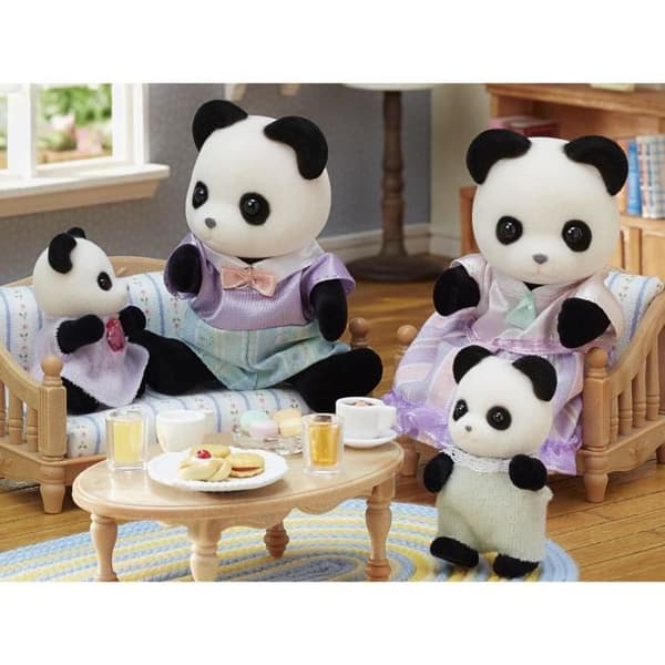 Sylvanian Familjer Pandafamiljen för barn - familjer