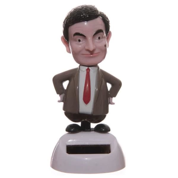 Puckator FF46 - KVM SWITCH - Solfigur, Mr Bean Plastic, Khaki/Vit/Rosa/Röd/Svart, 5,5 x 5 x 10,5 cm