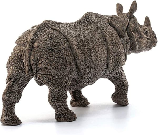 Indisk noshörningsfigur - SCHLEICH - För barn - Beige Färg - Från 4 år