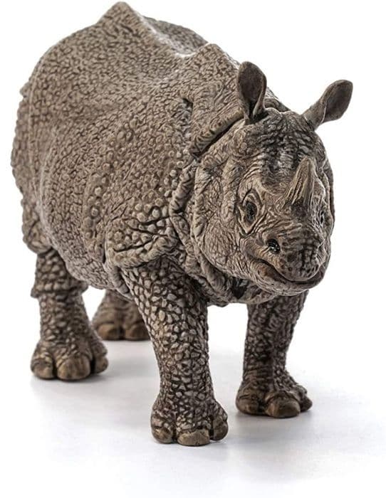Indisk noshörningsfigur - SCHLEICH - För barn - Beige Färg - Från 4 år