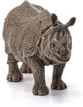 Miniatyrbild 2 av 4: Indisk noshörningsfigur - SCHLEICH - För barn - Beige Färg - Från 4 år