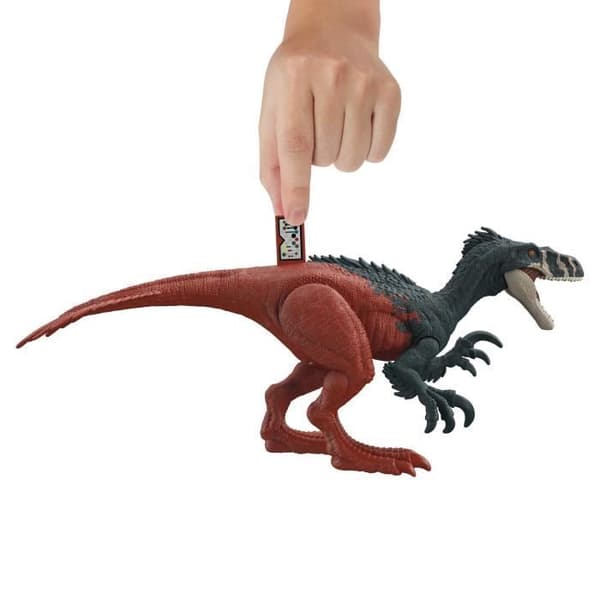 Jurassic World Figure - MATTEL - Sound Megaraptor - Ledad - 26cm - 4 år och över