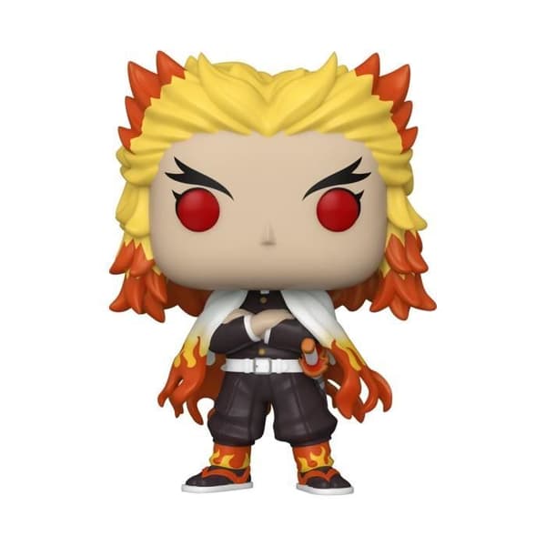 Figurine - Funko - Kyojuro Rengoku - Demon Slayer - Pop! Vinyl - Grå