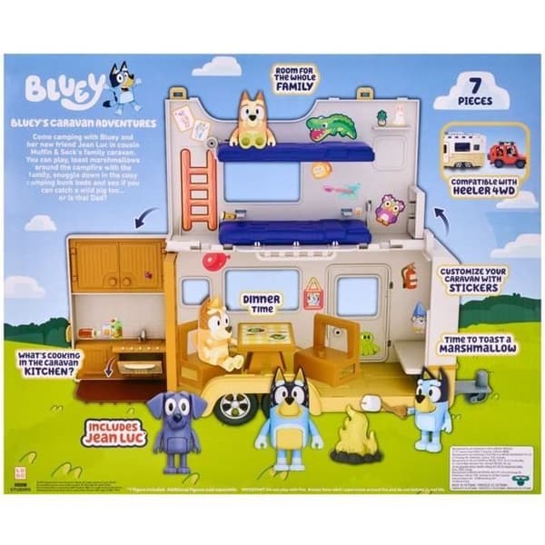 Bluey's Caravan Figur - Älgleksaker