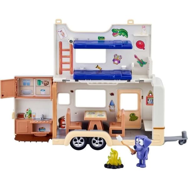 Bluey's Caravan Figur - Älgleksaker