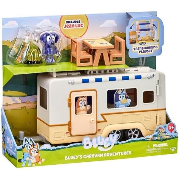 Bluey's Caravan Figur - Älgleksaker