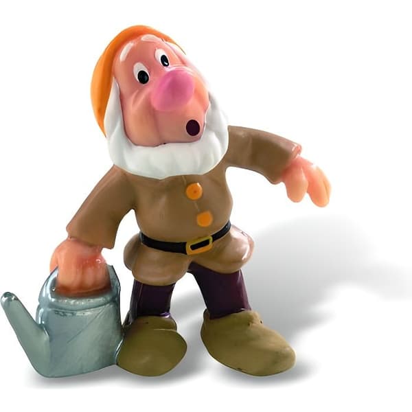 Snövit och de 7 dvärgarna statyett - Sneezy - BULLYLAND - 6 cm - Disney Princesses
