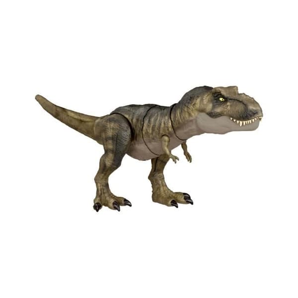 Figurine - Mattel - Jurassic World : Le Monde d'après - Tyrannosaurus Rex - Interaktiv - Utdelning