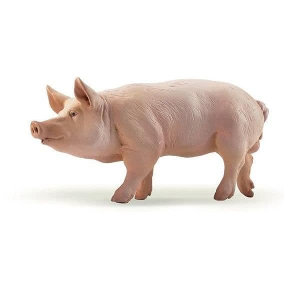 PAPO - Rör med 12 Mini Plus gårdsfigurer - Blandat - Från 3 år
