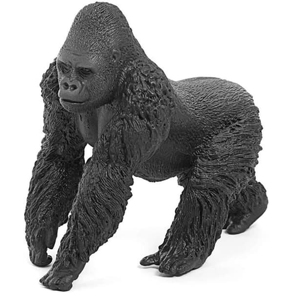 Schleich Wild Life Man Gorilla Figur - Leksak för barn från 3 år och uppåt