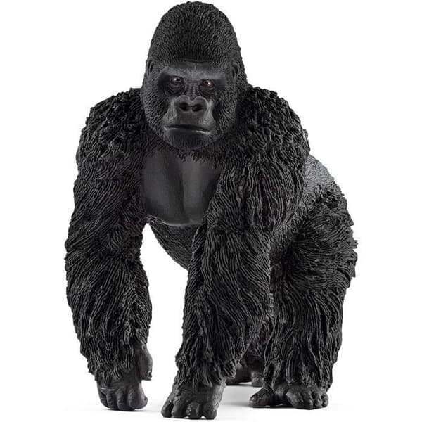 Schleich Wild Life Man Gorilla Figur - Leksak för barn från 3 år och uppåt