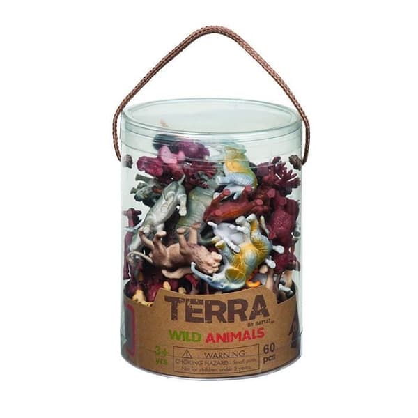 TERRA - 44654 - Statyett - Vilda djur - i rör - AN6004Z