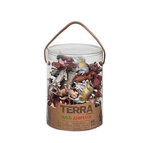 TERRA - 44654 - Statyett - Vilda djur - i rör - AN6004Z
