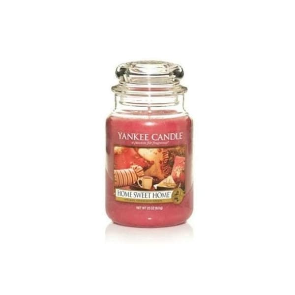 Ljus - YANKEE LJUS - HOME SWEET HOME - Kanel och kryddor - Stor burk - 623 gr