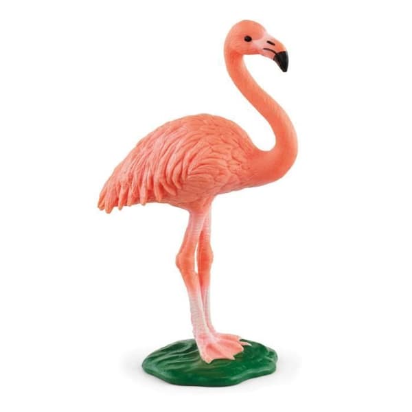 Statyett - SCHLEICH - Flamingo - Rosa - Vilda liv - Blandat - 3 år+