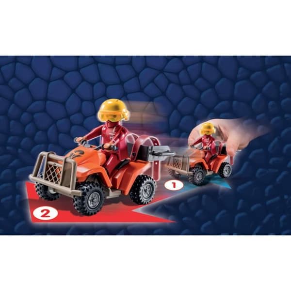 PLAYMOBIL 71085 Dragons Quad & Phil, Dragons The Nine Kingdoms, 28 stycken, från 4 år gammal