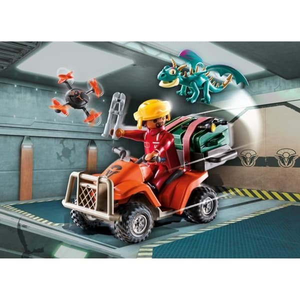 PLAYMOBIL 71085 Dragons Quad & Phil, Dragons The Nine Kingdoms, 28 stycken, från 4 år gammal