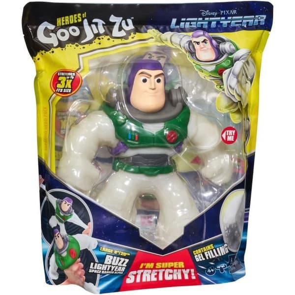 Figur 21 cm Buzz Lightyear Supagoo - Goo Jit Zu - Utdragbar - Älgleksaker