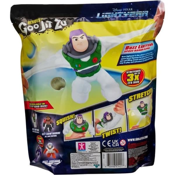 Figur 21 cm Buzz Lightyear Supagoo - Goo Jit Zu - Utdragbar - Älgleksaker