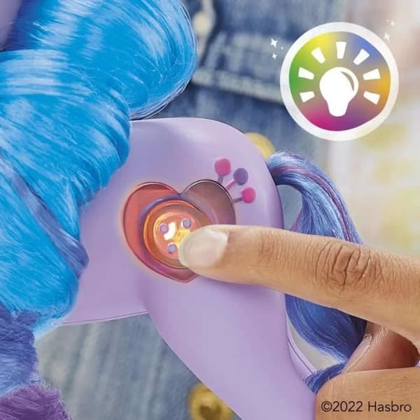 Interaktiv leksak - HASBRO - My Little Pony Izzy Moonbow - Ljud och ljuseffekter - Tillbehör ingår