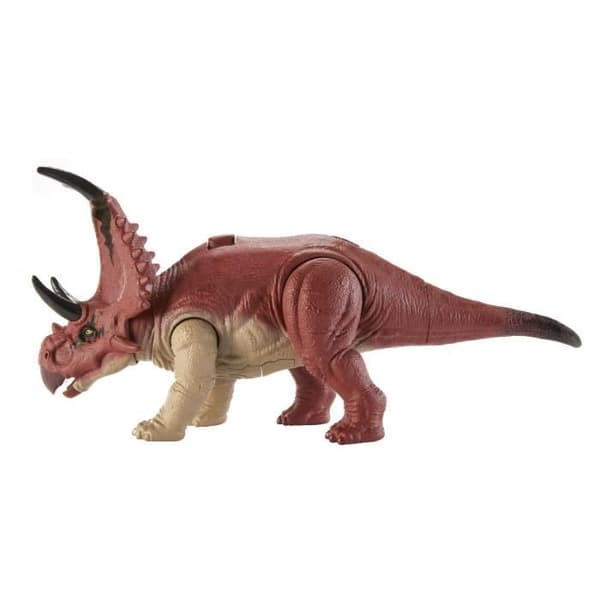Jurassic World Figurine - Diabloceratops Sound - MATTEL - 26cm - Flerfärgad