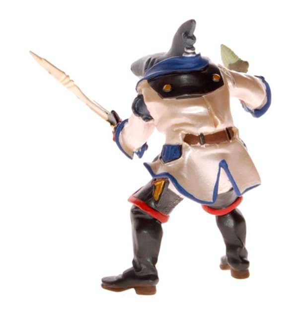 Mutant Shark Pirate Figurine - PAPO - För Barn Pojkar - Från 3 år - Inomhus