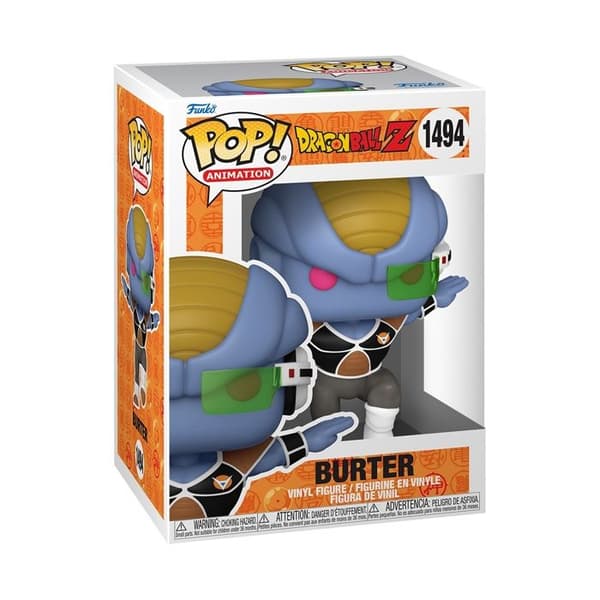 Figur - Funko Pop! - Dragon Ball Z - Burter - 9 cm - Officiell samling