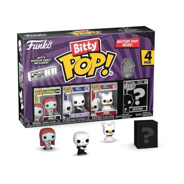 NATTJUL JACKPACK 4 BITTY POP-FIGURINER! VINYL SALLY 2.5