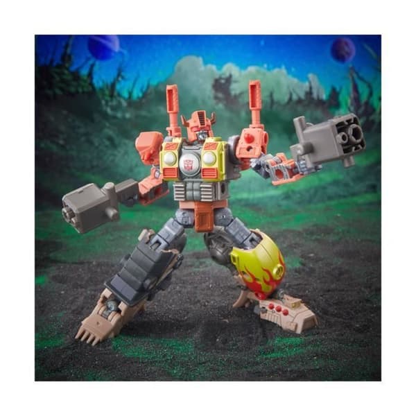 Figur - Hasbro - Transformers Generations Legacy - Crashbar - 14 cm - Mixte - Deluxe Class