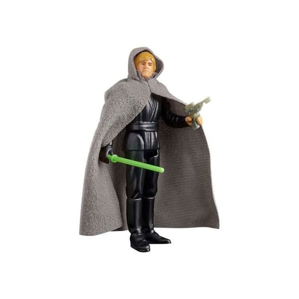 Figurin - HASBRO - Luke Skywalker (Jedi Knight) - 10 cm - Star Wars - Retro Collection