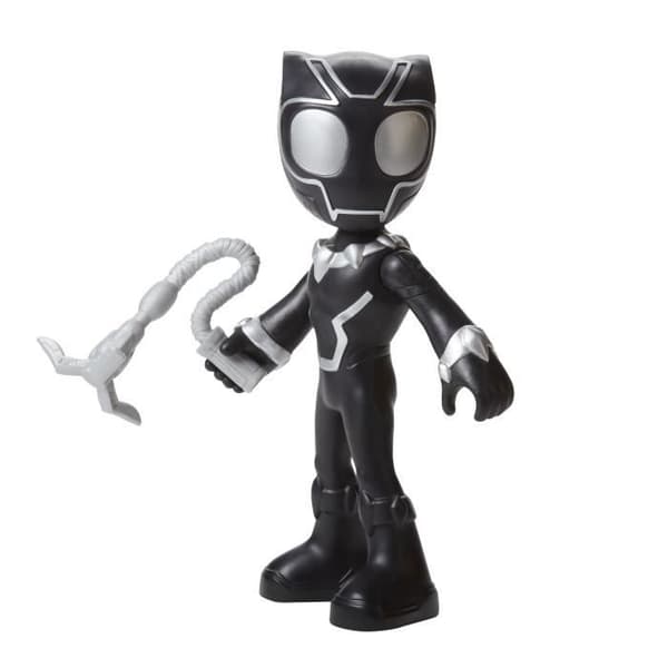 Spidey Figur Nack Panther 22.5 cm, Förskolehjälte Leksak, Spidey och Hans Extraordinära Vänner, från 3 år
