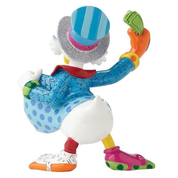 Uncle Scrooge statyett - 15 cm - Disney Romero Britto
