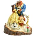 Miniatyrbild 2 av 4: Skönheten och odjuret figurin - Disney Tradition Collection av Jim Shore - Målad träeffekt - 20 cm