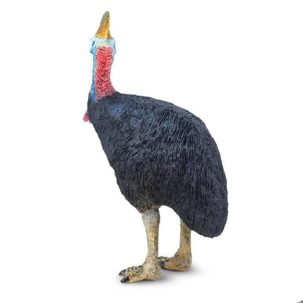 Kasuarfigur med hjälm - SafariLtd - 225429