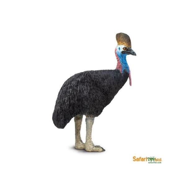 Kasuarfigur med hjälm - SafariLtd - 225429