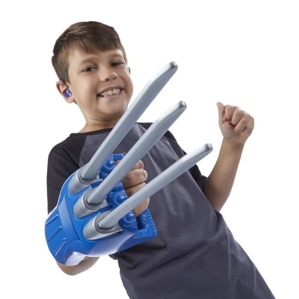 Wolverine infällbara klor, superhjältekostymleksak, leksak för flickor och pojkar, från 5 år och uppåt, Marvel Studios X-Men 97