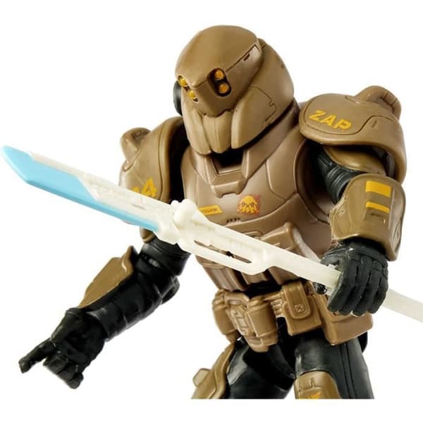 Disney Pixar ledad figur - Buzz Lightyear Commander ZAP - MATTEL - Brun - 12,7 cm