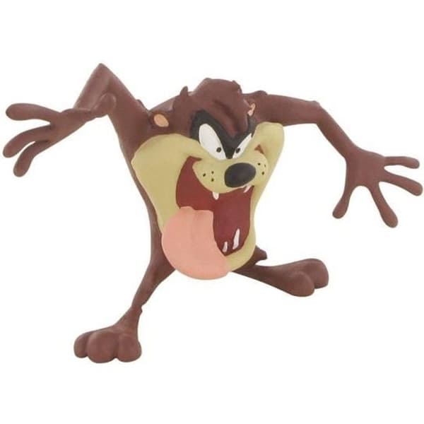 Figurins - COMANSI - Taz - 7 cm - Flera färger - För barn från 3 år